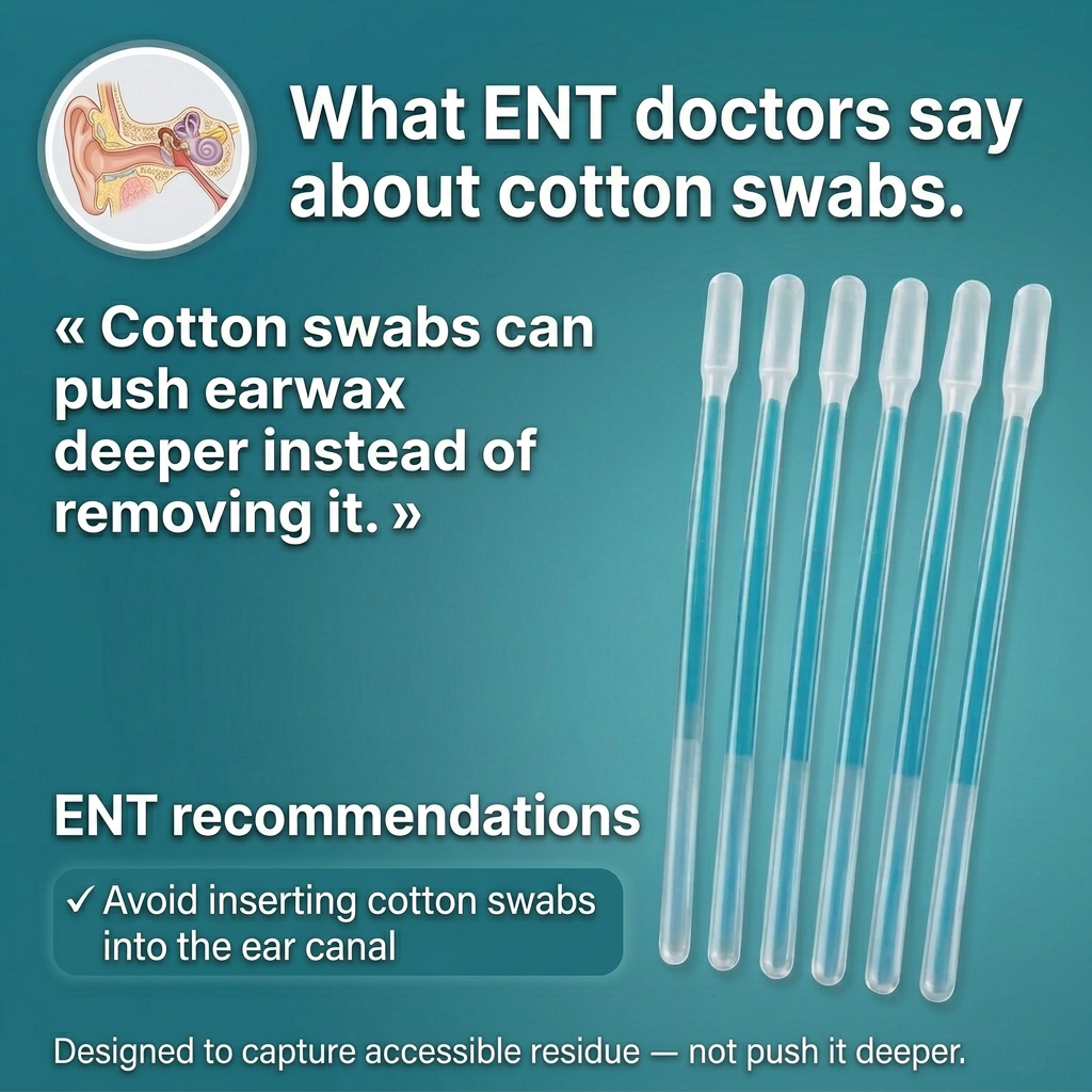 OREVYA | Reusable Sticky Ear Cleaner — See What You Remove.